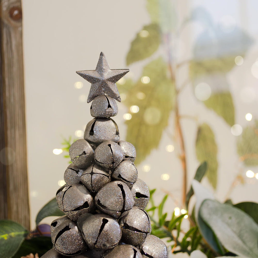 Key Tree Bells Buy Sleigh Bells Silver Christmas Tree — The Worm that Turned ...