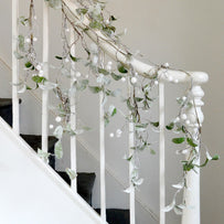 Frosted Mistletoe Swag Garland (4653677903932)
