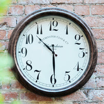 Traditional Large Outdoor Clock (4650845438012)