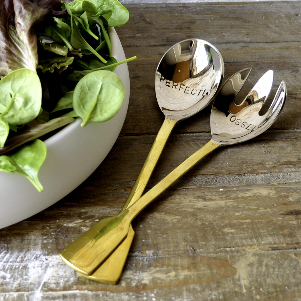 Buy Vintage Style Salad Servers — The Worm that Turned revitalising