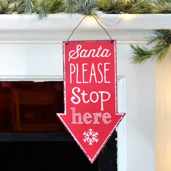 Vintage Style Santa Stop Signs (4651144871996)