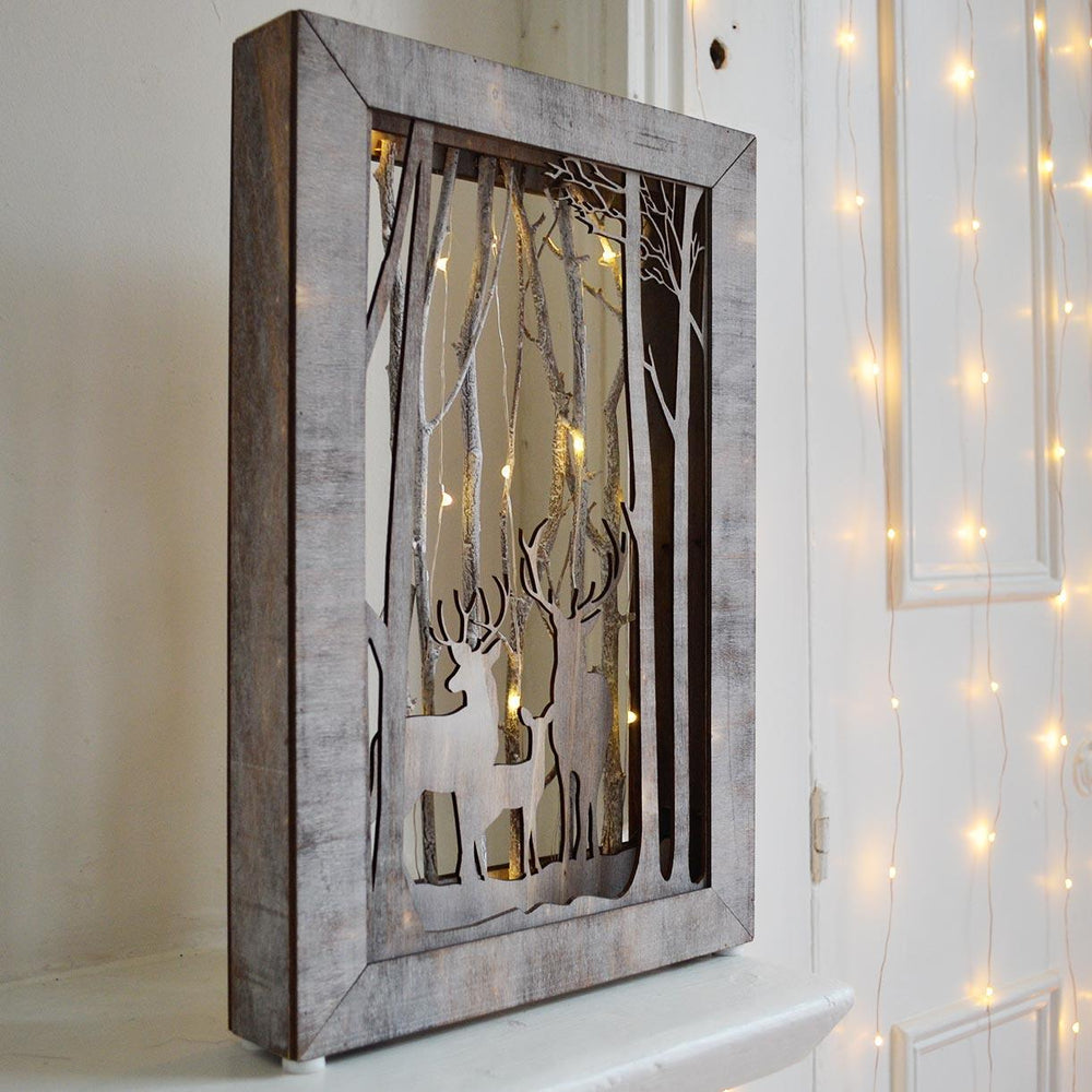 Buy LED Woodland Scene Lightboxes — The Worm that Turned - revitalising ...
