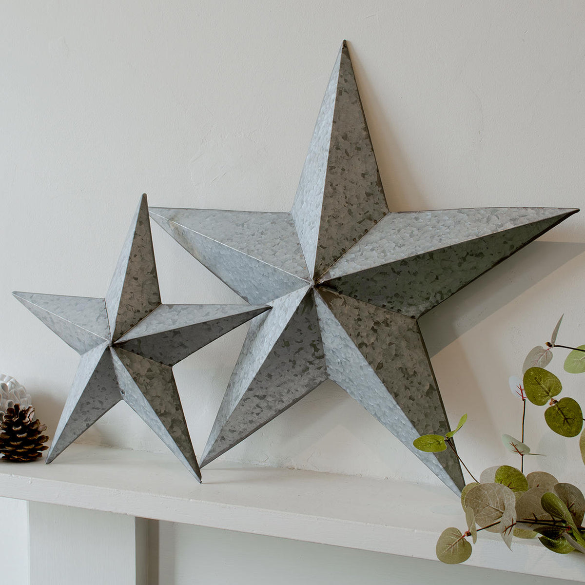 Buy Zinc Metal Christmas Stars — The Worm that Turned - revitalising ...