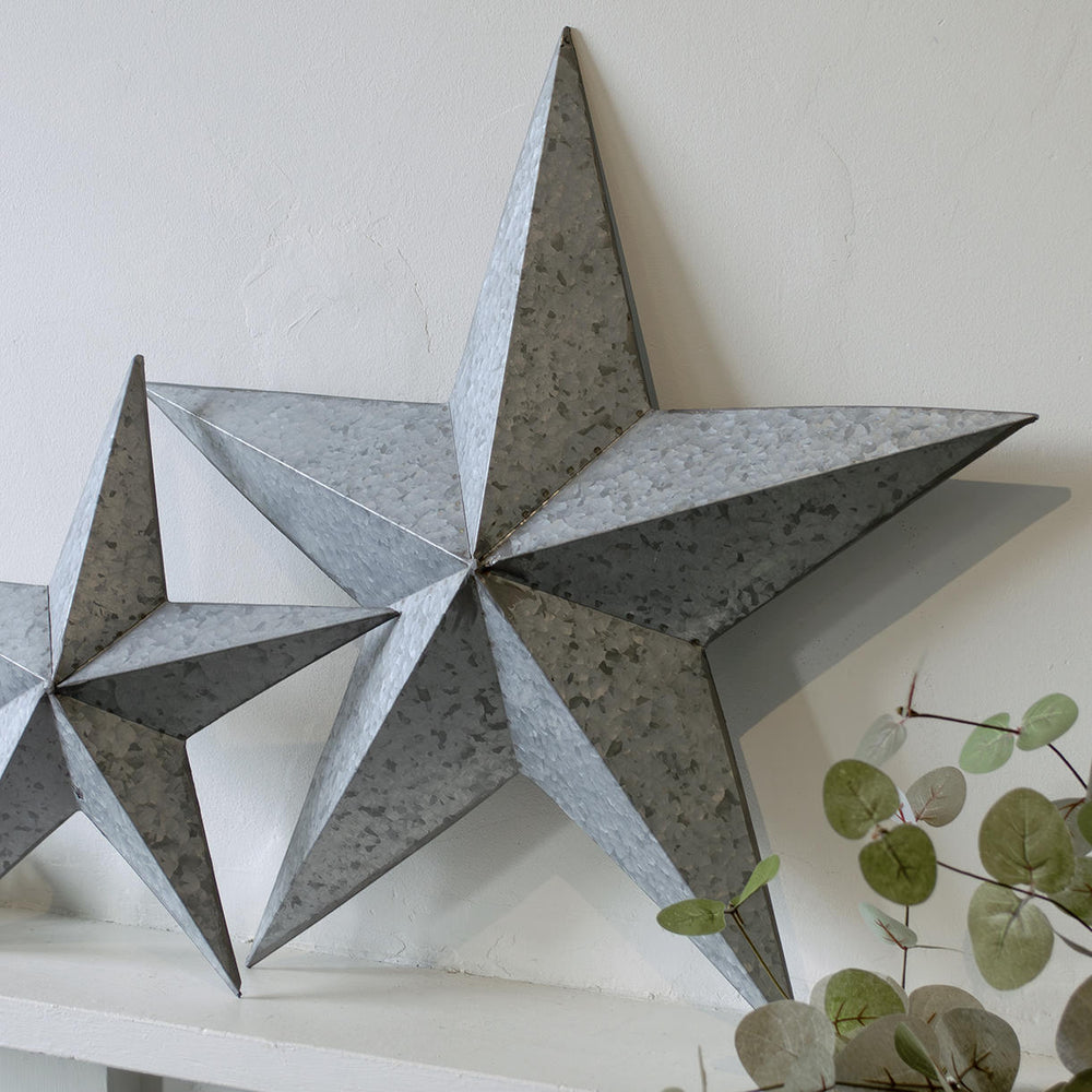 Buy Zinc Metal Christmas Stars — The Worm that Turned - revitalising ...