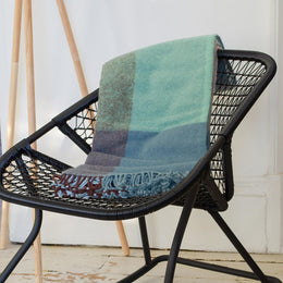 Colour Blend Wool Throw