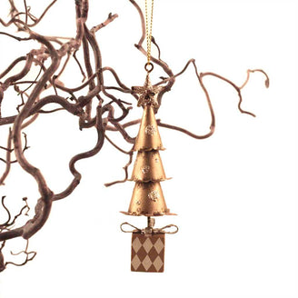 Gold Tree Decoration with Glitter (4648609415228)