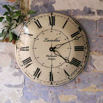 Enamel Vintage Style Clock (4648608071740)