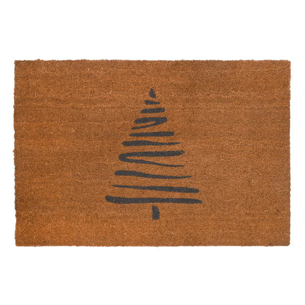 Large Abstract Christmas Tree Doormat (4653732134972)