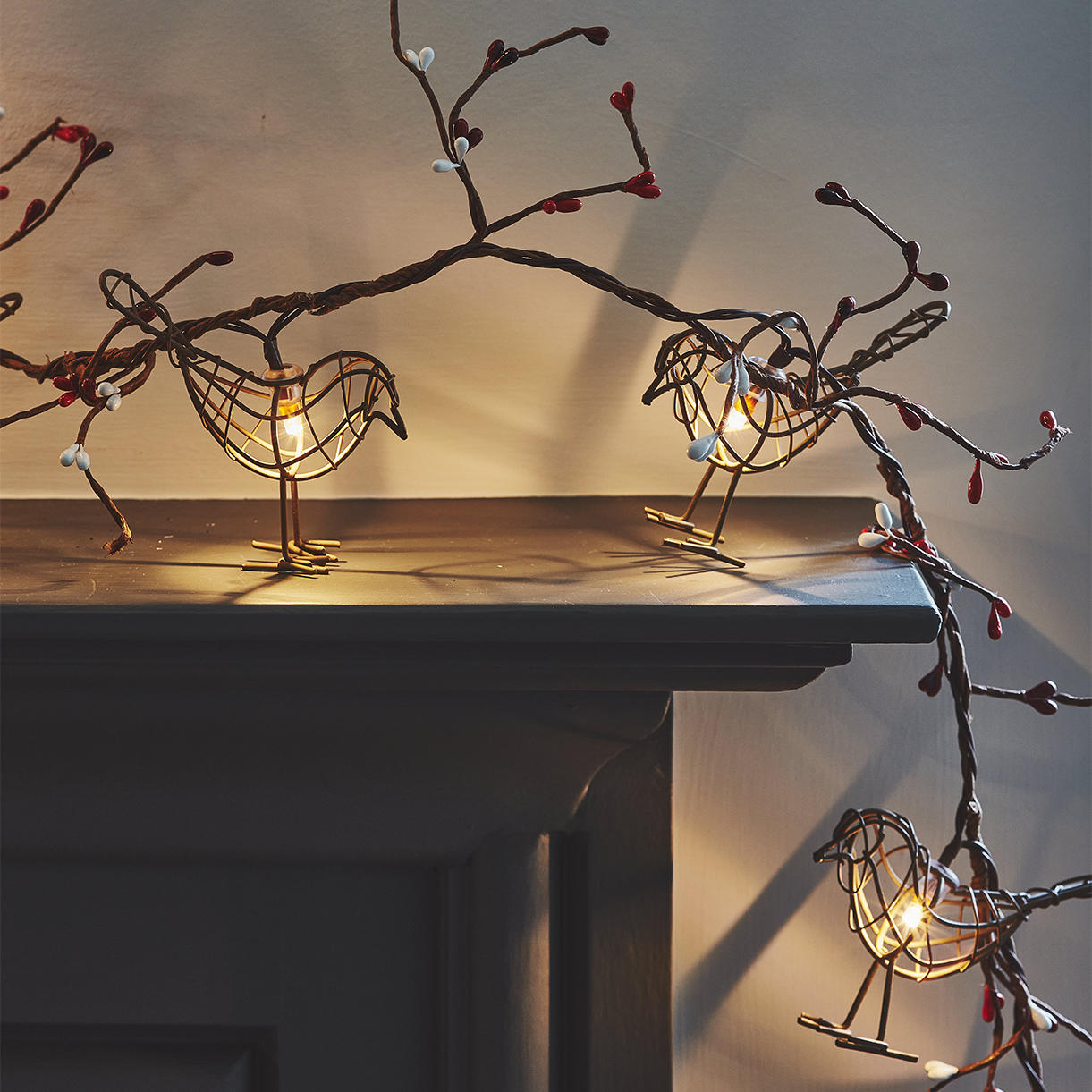 Robin Window Light Buy Winter Robin LED String Lights — The Worm that Turned ...