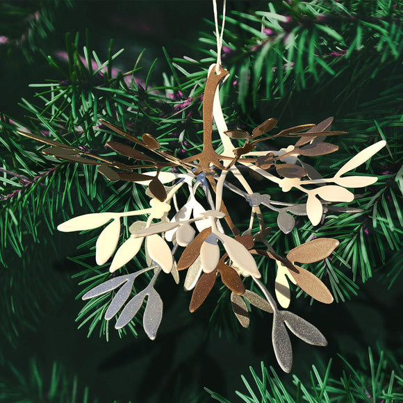 Hanging Mistletoe Metal Decoration (7161558040636)