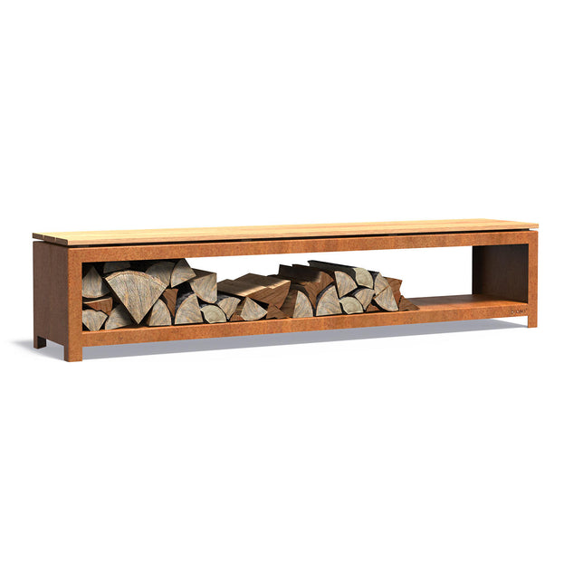 Steel Log Store Benches (4650766041148)
