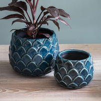 Artichoke Ceramic Plant Pots (4651344429116)