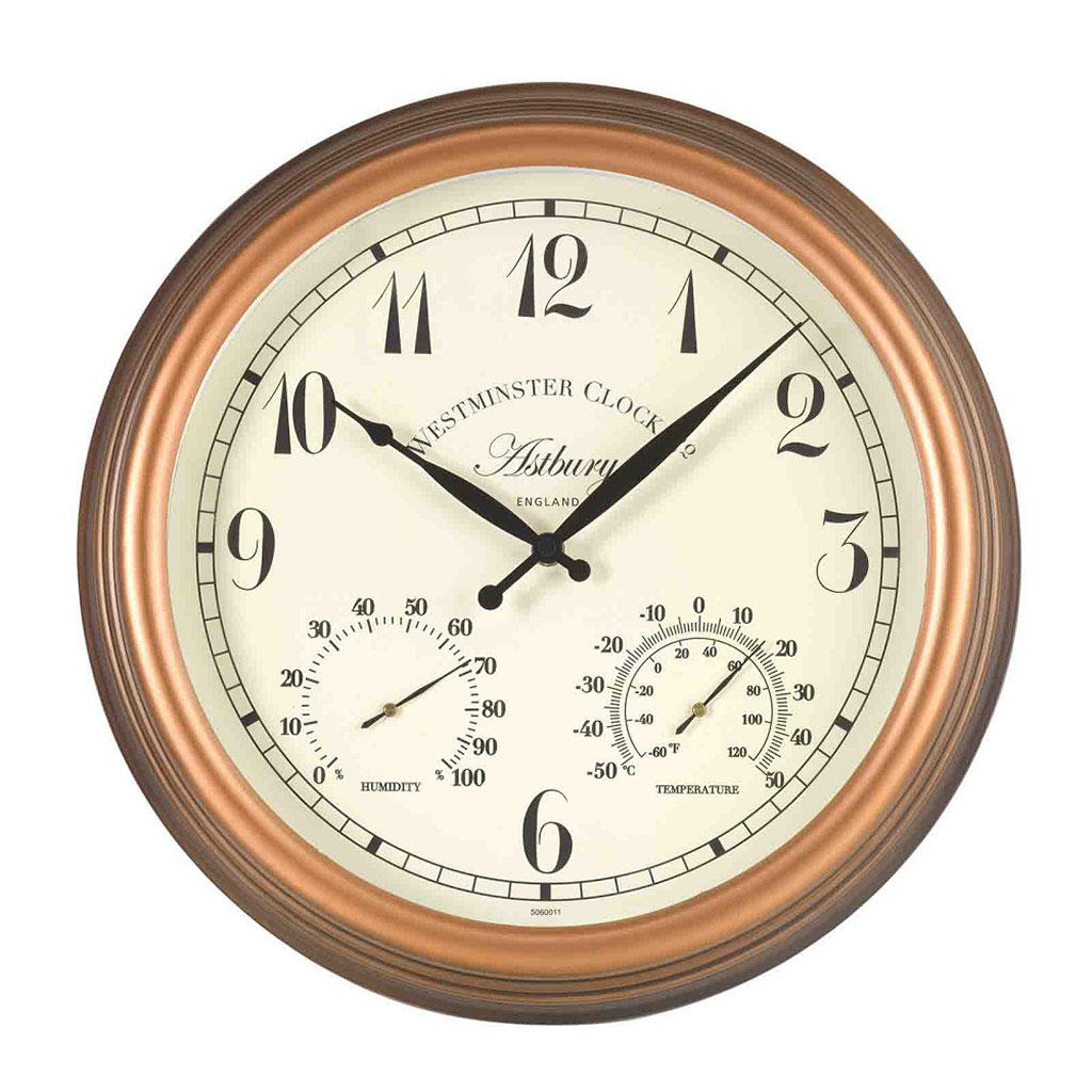 radio controlled outdoor garden clock