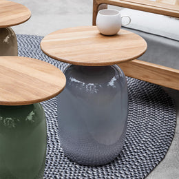 Blow Round High Side Tables