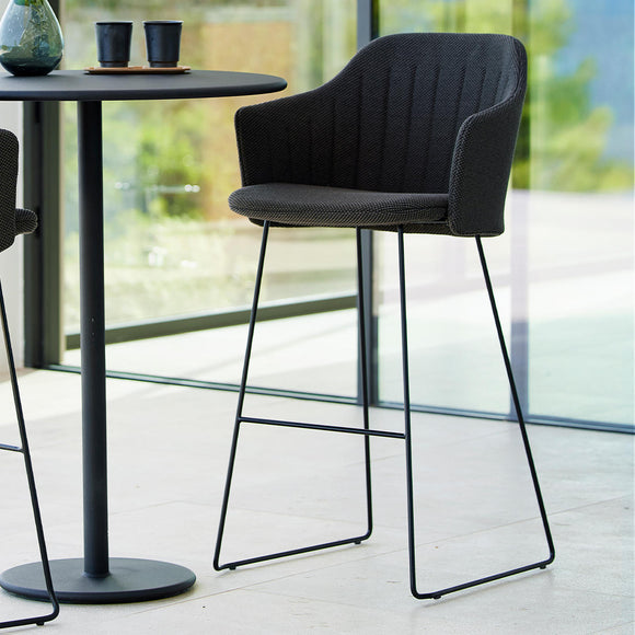 Choice Bar Chair with Black Sled Base (7110618120252)