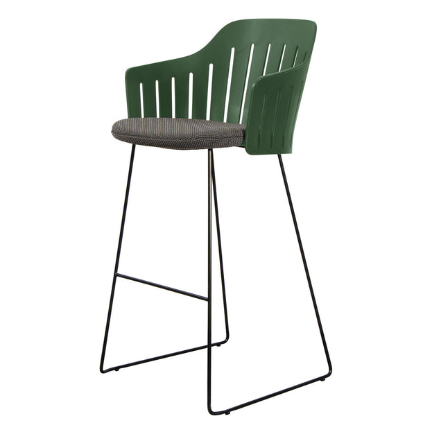 Choice Bar Chair with Black Sled Base (7110618120252)