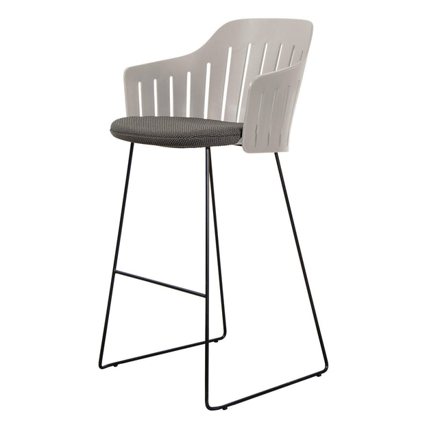 Choice Bar Chair with Black Sled Base (7110618120252)
