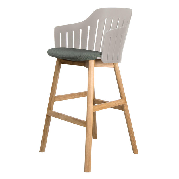 Choice Bar Chair with Teak Bar Legs (7110600884284)