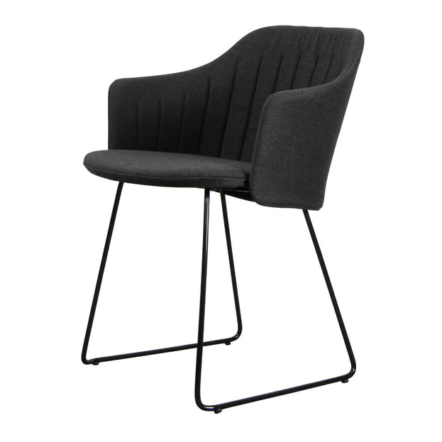 Choice Dining Chair with Black Sled Base (7110629621820)