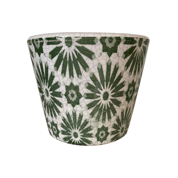 Faded Green Vintage Plant Pots (7178262872124)