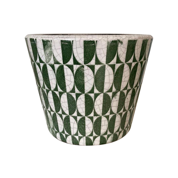 Faded Green Vintage Plant Pots (7178262872124)