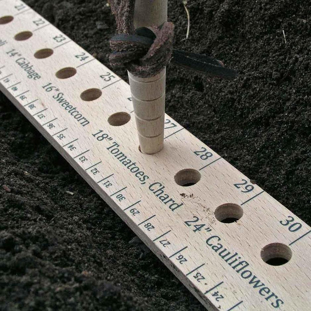 Seed and Plant Spacing Ruler & Dibblet Set (4653387644988)