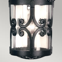 Hereford Scroll Outdoor Hanging Chain Lantern