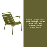 Luxembourg Low Armchair