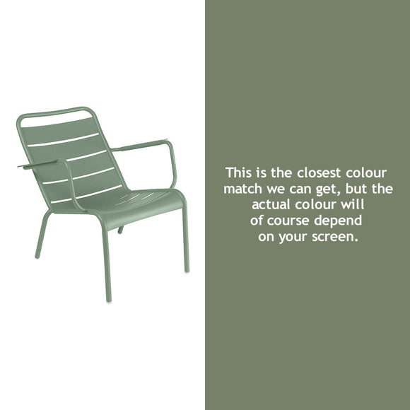 Luxembourg Steel Low Armchair (4649659367484)
