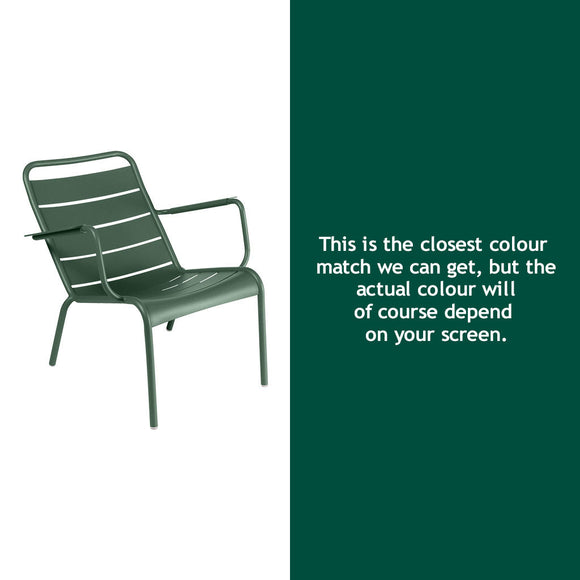 Luxembourg Steel Low Armchair (4649659367484)