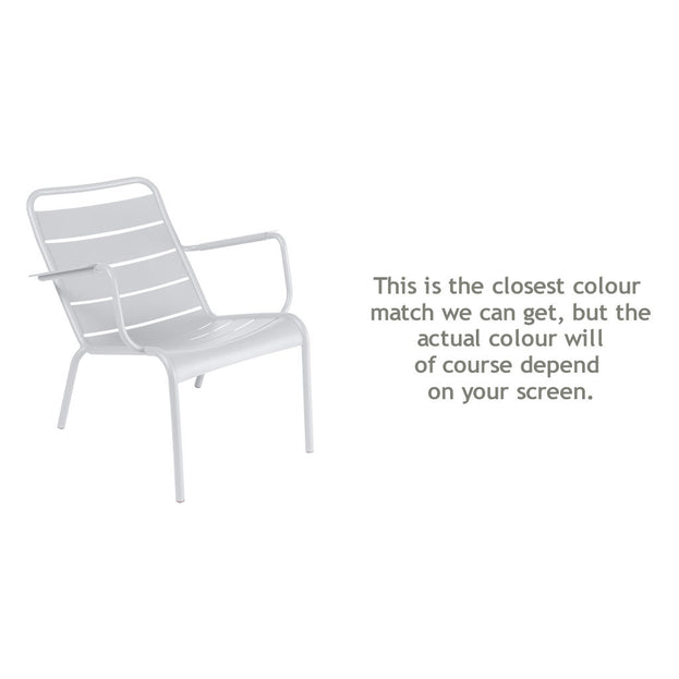 Luxembourg Steel Low Armchair (4649659367484)