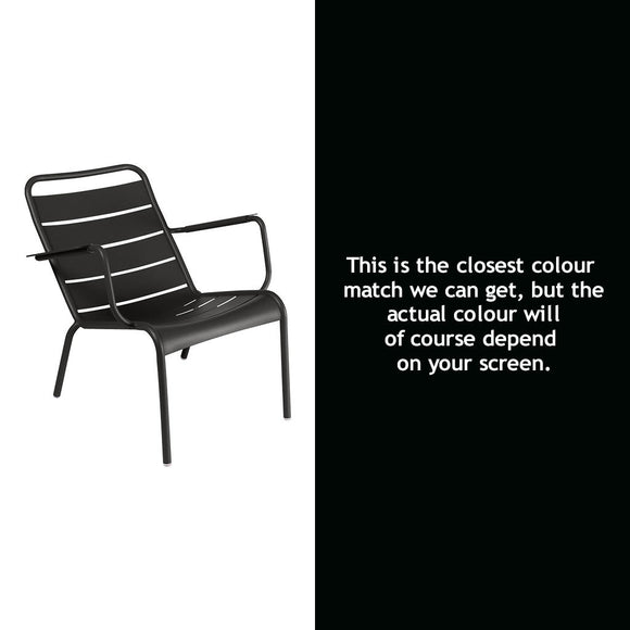 Luxembourg Steel Low Armchair (4649659367484)
