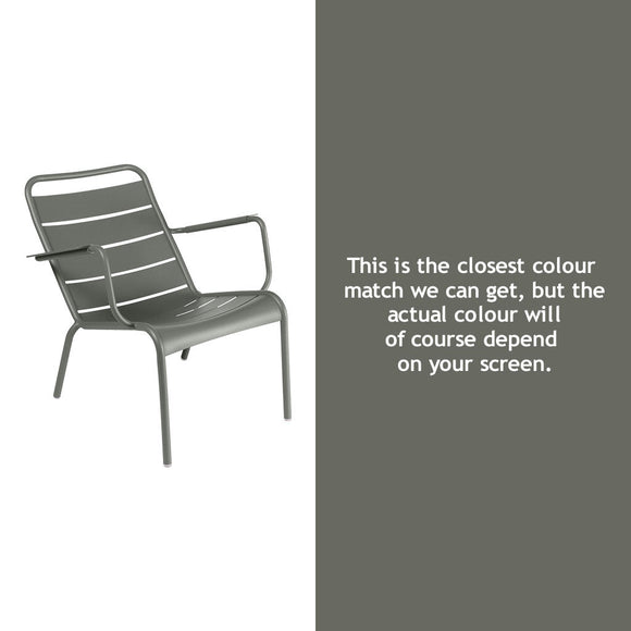 Luxembourg Steel Low Armchair (4649659367484)