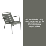 Luxembourg Low Armchair