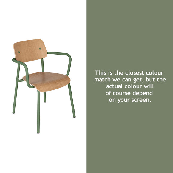 Studie Oak Indoor Armchair (7172747100220)