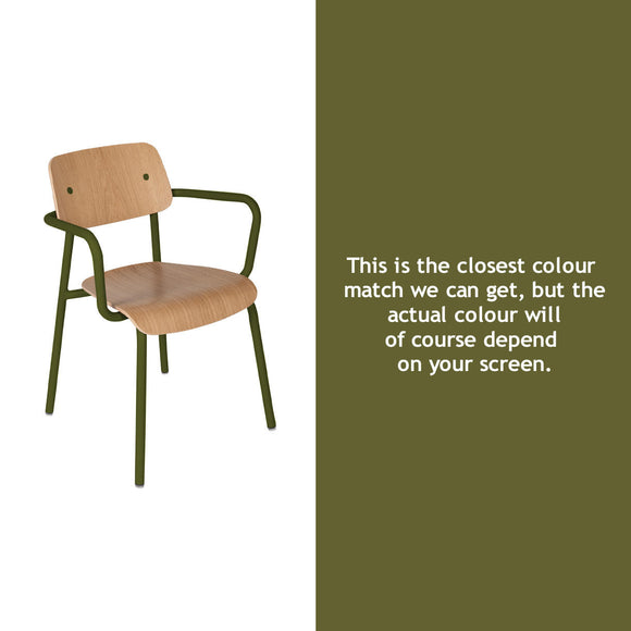 Studie Oak Indoor Armchair (7172747100220)