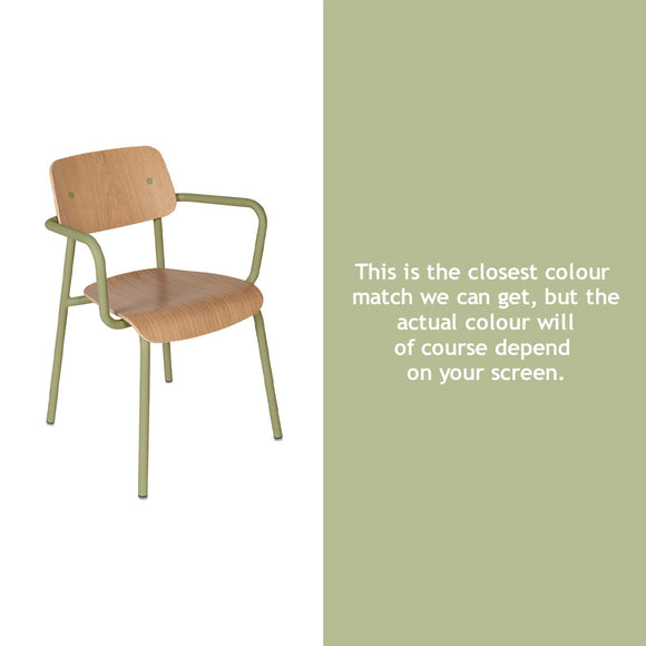 Studie Oak Indoor Armchair (7172747100220)