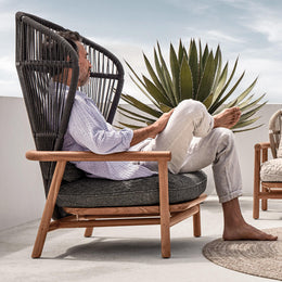 Fern High Back Lounge Chair