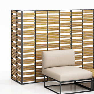 Gloster L shape Teak Screens (4651920851004)