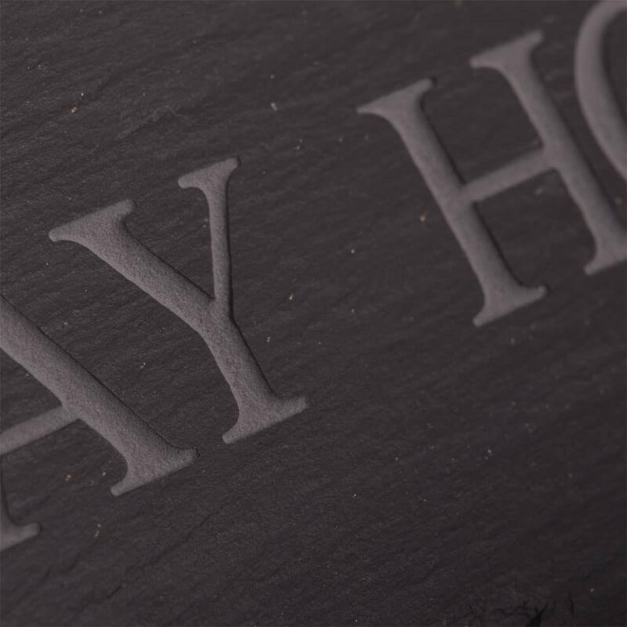 Rustic One Line Sign Image Buy Rustic Slate One Line House Signs — The Worm that Turned ...