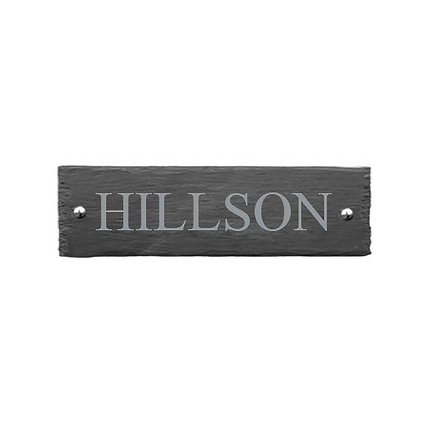 Rustic Slate One Line House Signs (4649203564604)