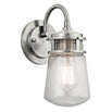 Lyndon Brushed Aluminum Wall Lanterns (4650664362044)
