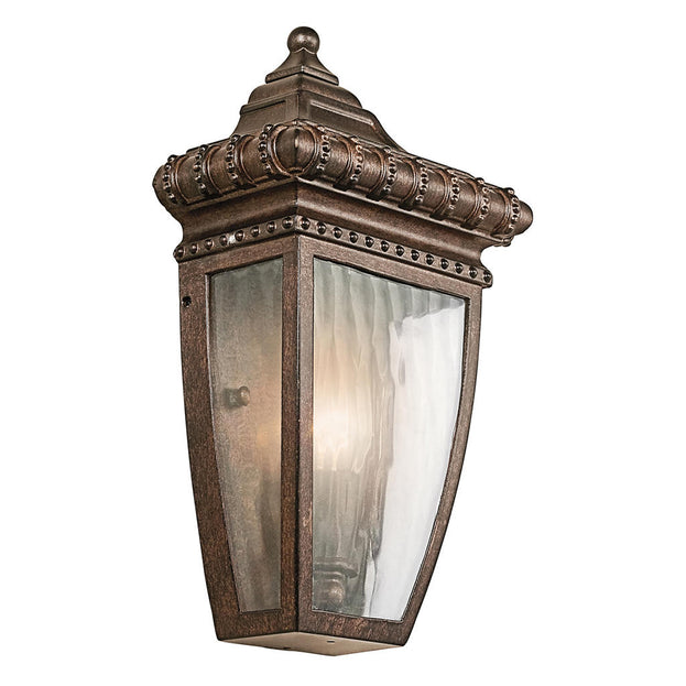 Venetian Rain Outdoor Flush Wall Lantern (4649144385596)