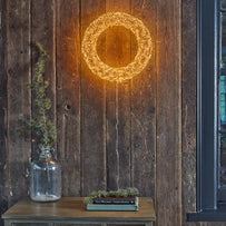 Large Constellation LED Copper Wreath (7023926870076)