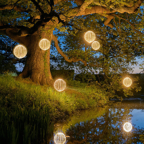 Solar Outdoor LED Decorative Spheres (6541518798908)