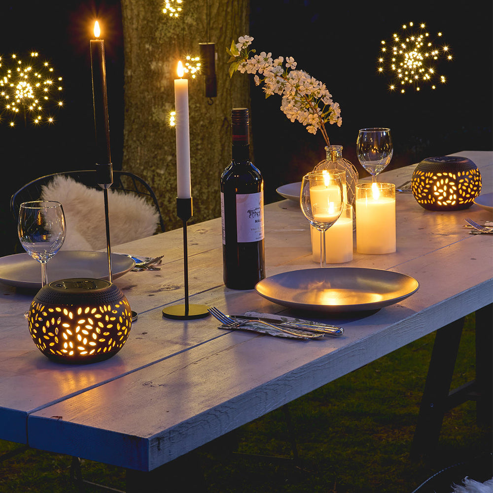 Beautifully decorated table