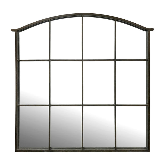 Rustic Arched Outdoor Mantel Mirror (7146718429244)