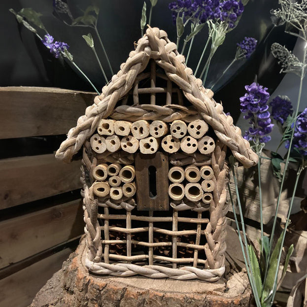 Buy Rustic Wicker Insect Hotel — The Worm that Turned - revitalising ...