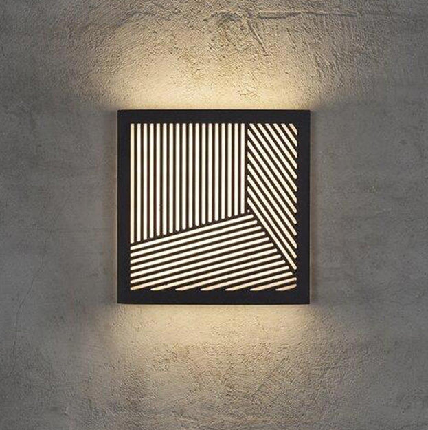 Maze Square Straight Lines Light (4651124588604)