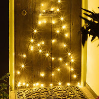 Outdoor Illuminated Door Tree with LED Lights (7155333136444)